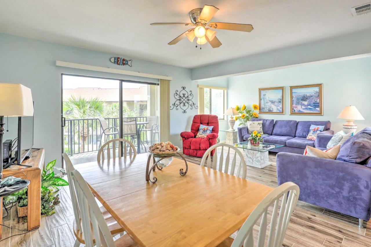 Beachside St Augustine Resort Condo, 6 Mi To Dtwn! Coquina Gables المظهر الخارجي الصورة